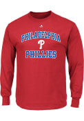 Majestic Philadelphia Phillies Red Heart and Soul Tee