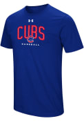 Under Armour Chicago Cubs Blue Performance Arch Tee