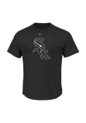Majestic Chicago White Sox Black Official Logo Tee