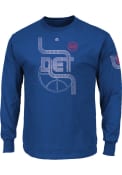 Majestic Detroit Pistons Blue Hungry Tee