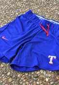 Texas Rangers Womens Nike Dry 5IN Shorts - Blue