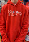 Philadelphia Phillies Majestic Rep Your Squad Hooded Sweatshirt - Red