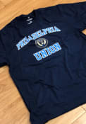 Philadelphia Union Heart and Soul T Shirt - Navy Blue