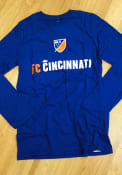 FC Cincinnati Shielded T Shirt - Blue