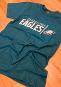 Philadelphia Eagles Geo Drift T Shirt - Midnight Green