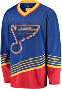 St Louis Blues Vintage Breakaway Hockey Jersey - Blue