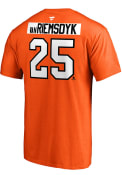 James van Riemsdyk Philadelphia Flyers Name and Number T-Shirt - Orange