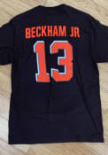 Odell Beckham Jr Cleveland Browns Player Icon T-Shirt - Brown