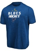 St Louis Blues Off The Post T Shirt - Blue