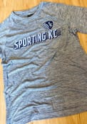 Sporting Kansas City Iconic Striated T Shirt - Grey