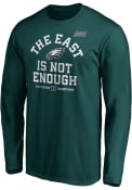 Philadelphia Eagles 2019 NFC East Champions Cover Two T Shirt - Midnight Green