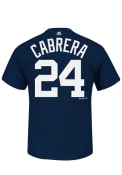 Miguel Cabrera Detroit Tigers Navy Blue Player Tee