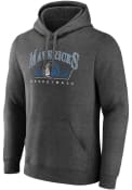 Dallas Mavericks Selection Pullover Hooded Sweatshirt - Charcoal