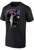 Joel Embiid Philadelphia 76ers NBA Charge T-Shirt - Black