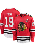 Jonathan Toews Chicago Blackhawks Breakaway Hockey Jersey - Red