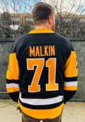 Evgeni Malkin Pittsburgh Penguins Breakaway Hockey Jersey - Black