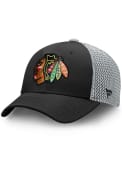 Chicago Blackhawks Versalux Speed Flex Hat - Black