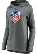 FC Cincinnati Womens Official Logo Hooded Sweatshirt - Grey