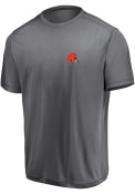Cleveland Browns Micro Logo T Shirt - Grey