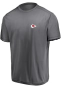 Kansas City Chiefs Micro Logo T Shirt - Grey
