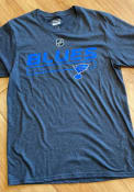St Louis Blues Pro Tricode T Shirt - Charcoal