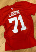 Dylan Larkin Detroit Red Wings Authentic Stack T-Shirt - Red