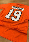 Nolan Patrick Philadelphia Flyers Authentic Stack T-Shirt - Orange