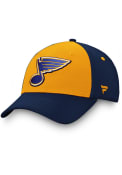 St Louis Blues Iconic 2T Flex Hat - Navy Blue