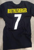 Ben Roethlisberger Pittsburgh Steelers Authentic Stack T-Shirt - Black