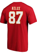 Travis Kelce Kansas City Chiefs Authentic Stack T-Shirt - Red