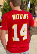 Sammy Watkins Kansas City Chiefs Authentic Stack T-Shirt - Red