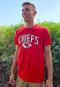 Kansas City Chiefs Arch Mascot T Shirt - Red