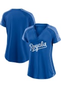 Kansas City Royals Womens Diva Fashion Baseball - Blue