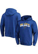 St Louis Blues Cotton Empty Netter Hooded Sweatshirt - Blue