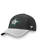 Dallas Stars Auth Pro Playoff LR Adjustable Hat - Black