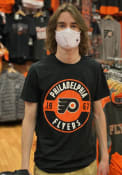 Philadelphia Flyers Iconic Cotton Circle T Shirt - Black