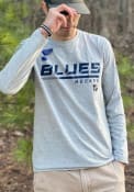St Louis Blues Cotton Prime T Shirt - Grey