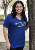 Dallas Mavericks Womens Wordmark T-Shirt - Blue