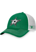 Dallas Stars Mesh Trucker Adjustable Hat - Green
