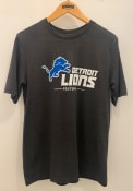 Detroit Lions Sport Drop Fashion T Shirt - Charcoal