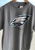 Philadelphia Eagles Sport Drop Fashion T Shirt - Grey