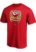 Kansas City Chiefs Super Bowl LIV Champions Ring SB Champs T Shirt - Red