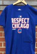 Chicago Cubs Postseason Locker Room T Shirt - Blue