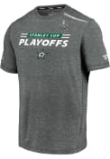 Dallas Stars Clutch T Shirt - Grey