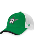 Dallas Stars Authentic Pro Locker Room Trucker Adjustable Hat - Green