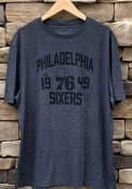 Philadelphia 76ers Chase Down Fashion T Shirt - Grey