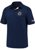 Philadelphia Union Iconic Defender Polo Shirt - Navy Blue