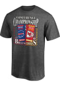 Kansas City Chiefs Conference Matchup T Shirt - Charcoal