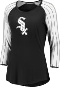 Chicago White Sox Womens Iconic T-Shirt - Black