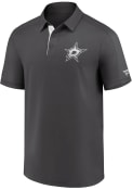 Dallas Stars Authentic Pro Polo Shirt - Charcoal